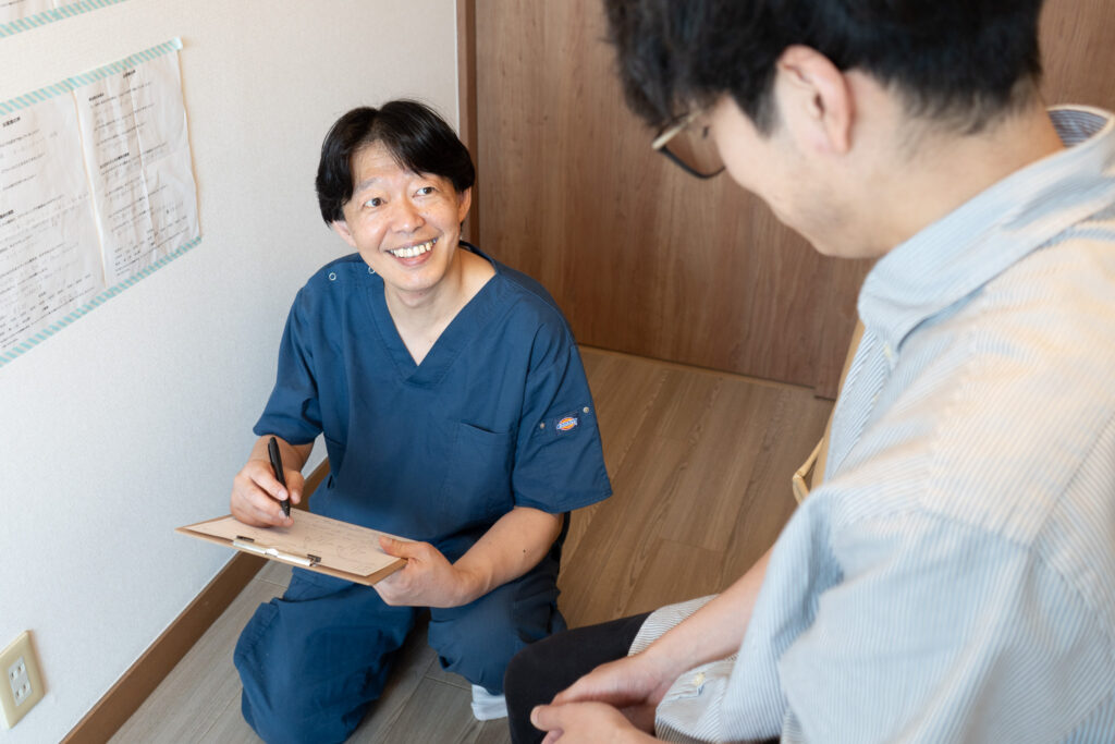 おひさまメディカル整体の問診・検査